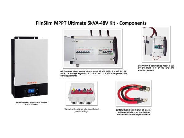 FlinSlim MPPT Ultimate 5kVA-48V Solar Inverter - Image 3