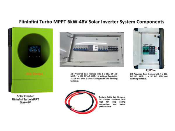 FlinInfini Turbo 6kW-48V Solar Hybrid Inverter - Image 8