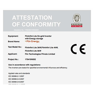 FlinInfini Lite 4-5kW – IEC 60068-2, 61683