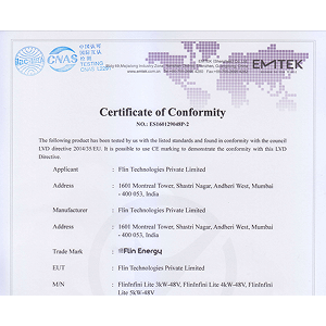 FlinInfini Lite 4-5kW – IEC 62109 – Test Report