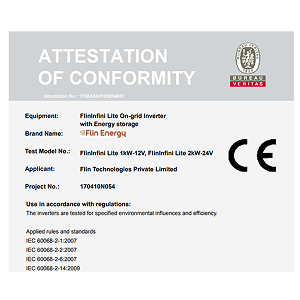 FlinInfini Lite 2kW – IEC 60068-2, 61683