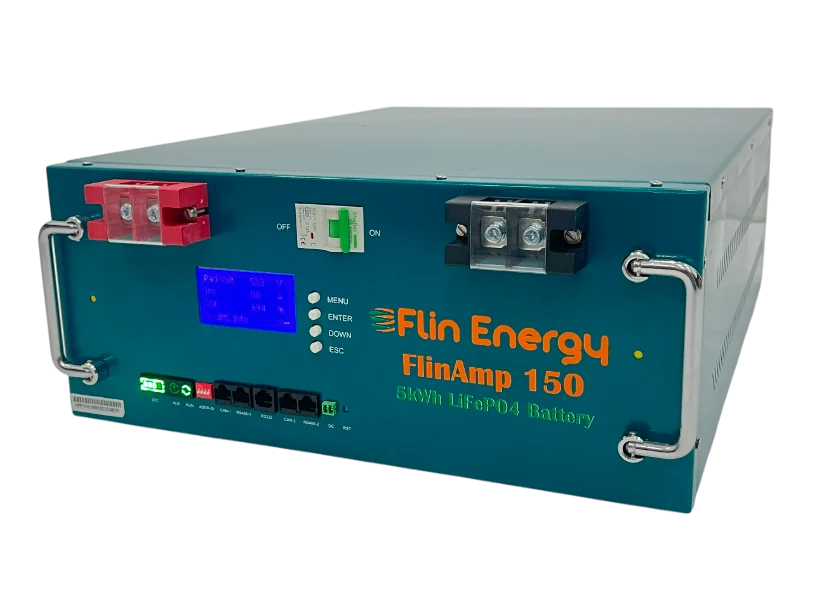 FlinAmp 150 – 48V 100Ah LiFePO4 Lithium Battery (5kWh)