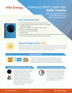 FlinMarvel MPPT 5.6kW-48V Solar Inverter