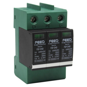 FEEO DC SPD 1000V 3 Pole 20-40kA Type 2
