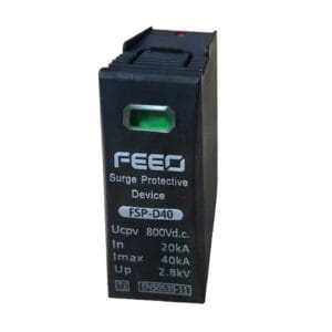 FEEO DC SPD 800V 2 Pole 20-40kA Type 2 Repalcement Cartridge